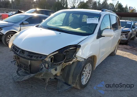 2009 Toyota Sienna Xle из США, поврежденный, VIN 5TDZK22C39S230663